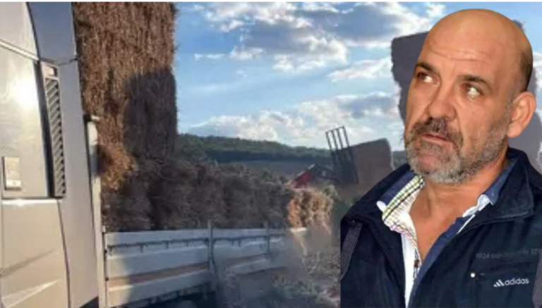 Üzerine Saman Balyası Düştü, Öldü