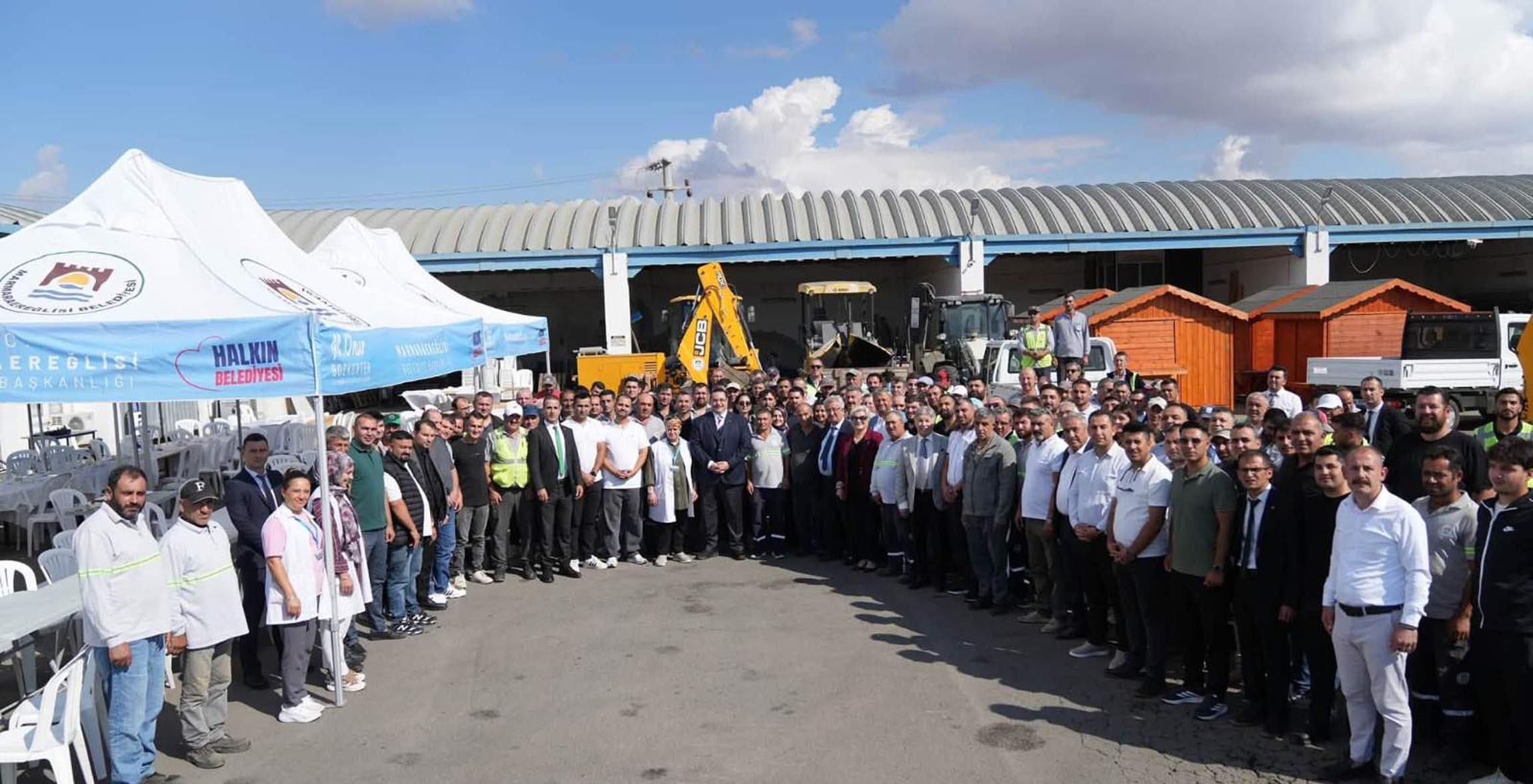 Başkan Bozkurter, belediye personeliyle kahvaltıda buluştu Başkan Bozkurter, belediye personeliyle kahvaltıda buluştu