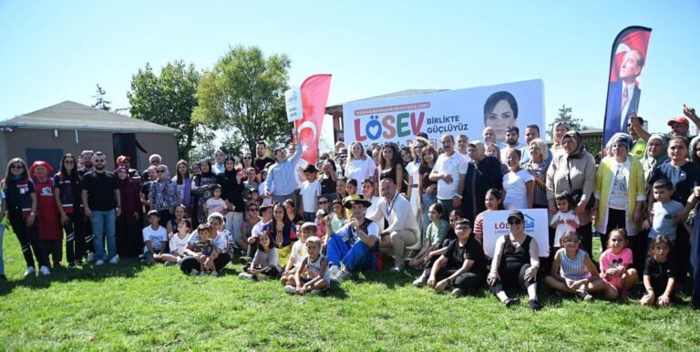 Büyükşehir ve LÖSEV’den Tekirdağ’da aile pikniği