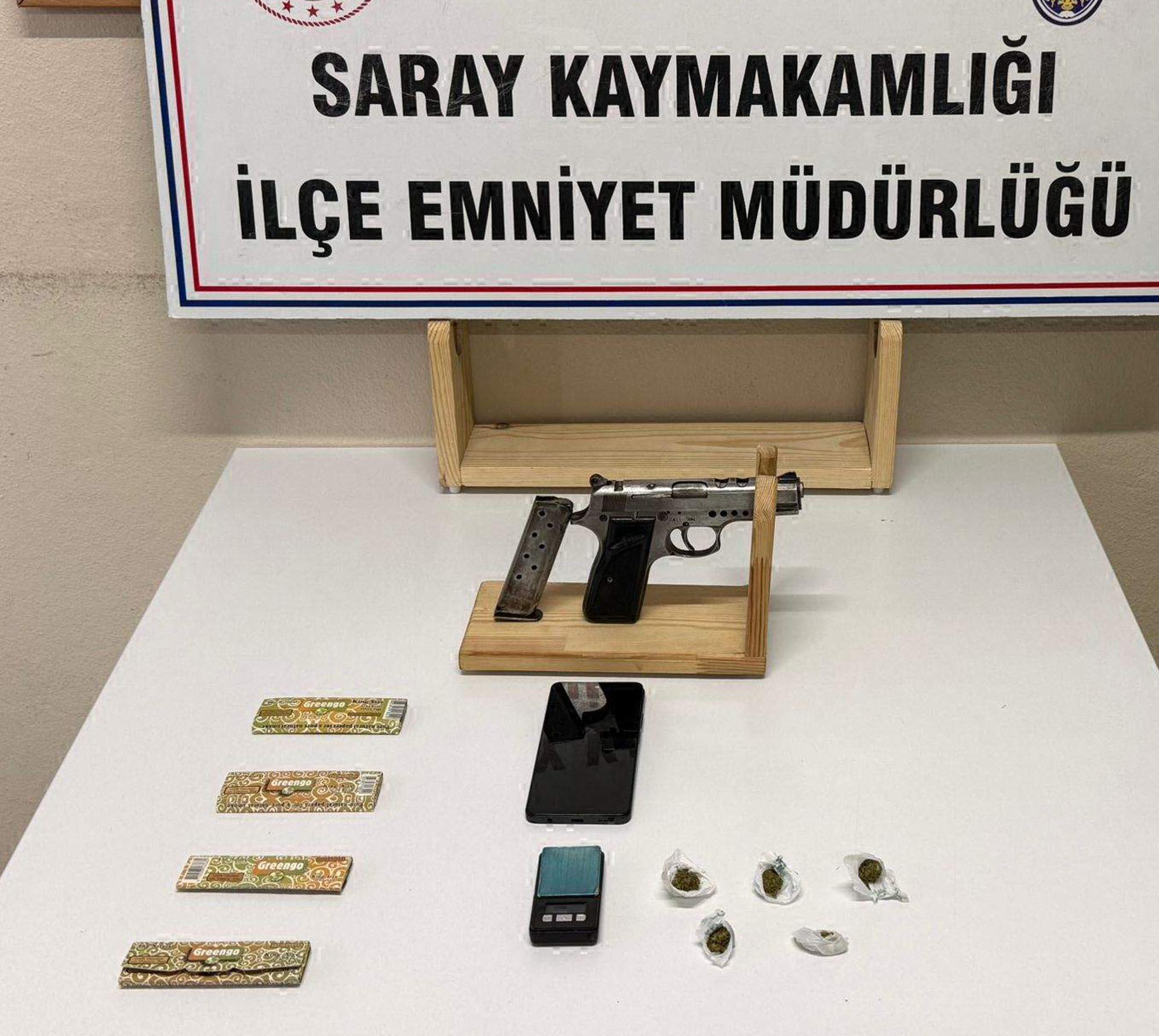 Satışa hazır uyuşturucuyla yakalanan şüpheli tutuklandı Satışa hazır uyuşturucuyla yakalanan şüpheli tutuklandı