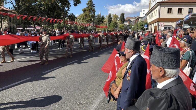 Tekirdağ’da ‘Gaziler Günü Yürüyüşü’ gerçekleştirildi