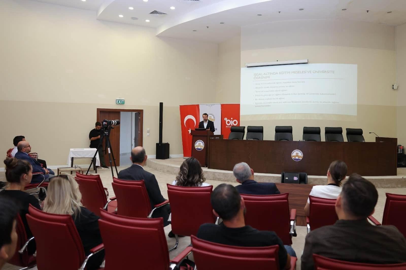 Trakya Üniversitesi ‘Gazze için bilim kafe’de, ‘Gazze’de üniversite eğitimi’ konuşuldu Trakya Üniversitesi ‘Gazze için bilim kafe’de, ‘Gazze’de üniversite eğitimi’ konuşuldu