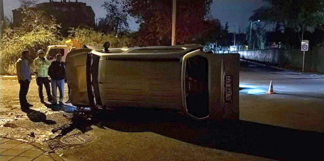 Çorlu’da otomobil ile hafif ticari araç çarpıştı; 3 yaralı Çorlu’da otomobil ile hafif ticari araç çarpıştı; 3 yaralı