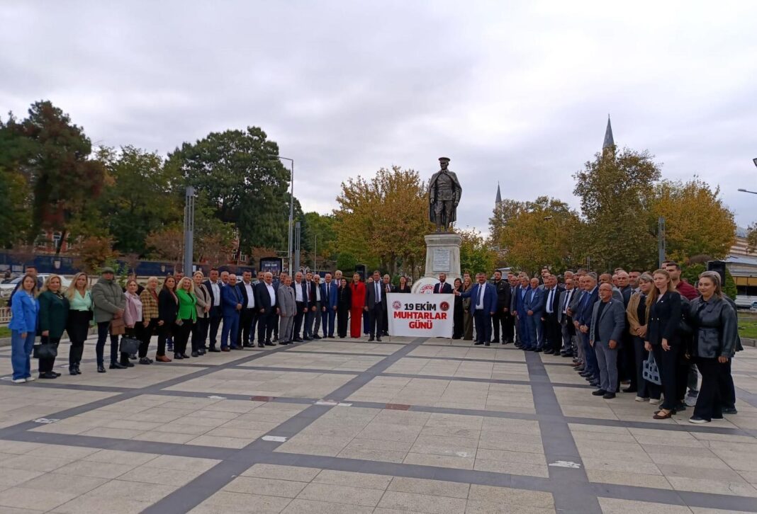 Edirne’de Muhtarlar Günü törenle kutlandı Edirne’de Muhtarlar Günü törenle kutlandı