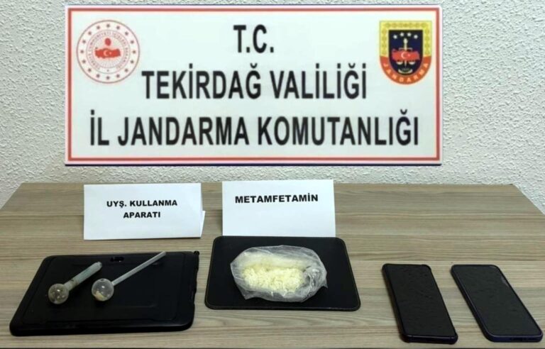 Marmaraereğlisi’nde uyuşturucu operasyonunda 2 tutuklama