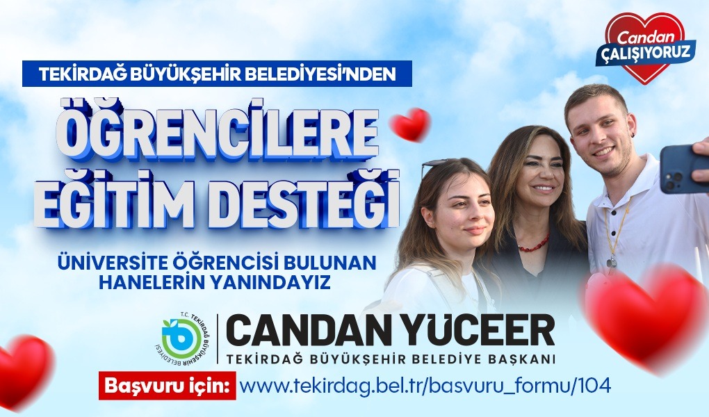SOSYAL BELEDİYECİLİKTE TEKİRDAĞ FARKI: ÜNİVERSİTE ÖĞRENCİLERİNİN BULUNDUĞU HANELERE 18 BİN TL DESTEK SOSYAL BELEDİYECİLİKTE TEKİRDAĞ FARKI: ÜNİVERSİTE ÖĞRENCİLERİNİN BULUNDUĞU HANELERE 18 BİN TL DESTEK