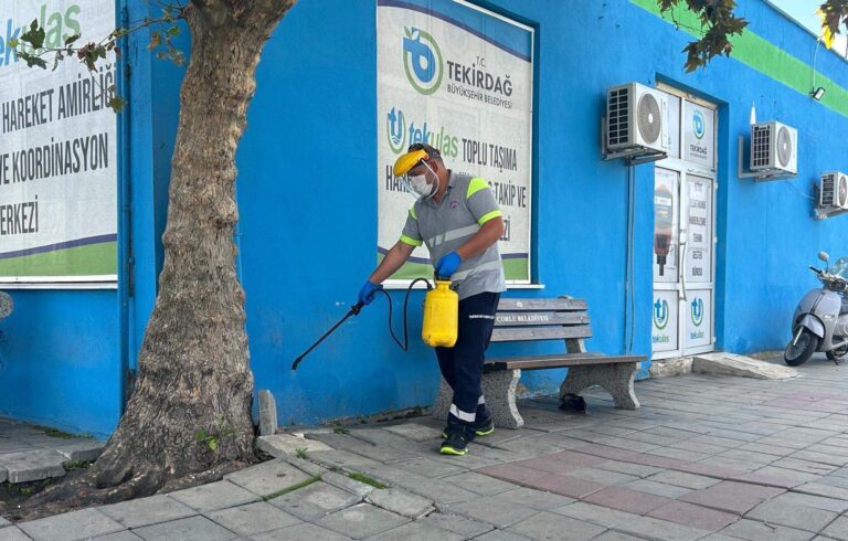 Tekirdağ Büyükşehir Belediyesi, korucuyu halk sağlığı çalışmalarını sürdürüyor