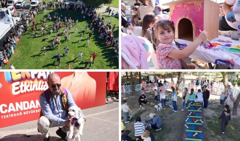 TEKİRDAĞ’DA CAN DOSTLARA SEVGİ, HİZMETE DÖNÜŞÜYOR